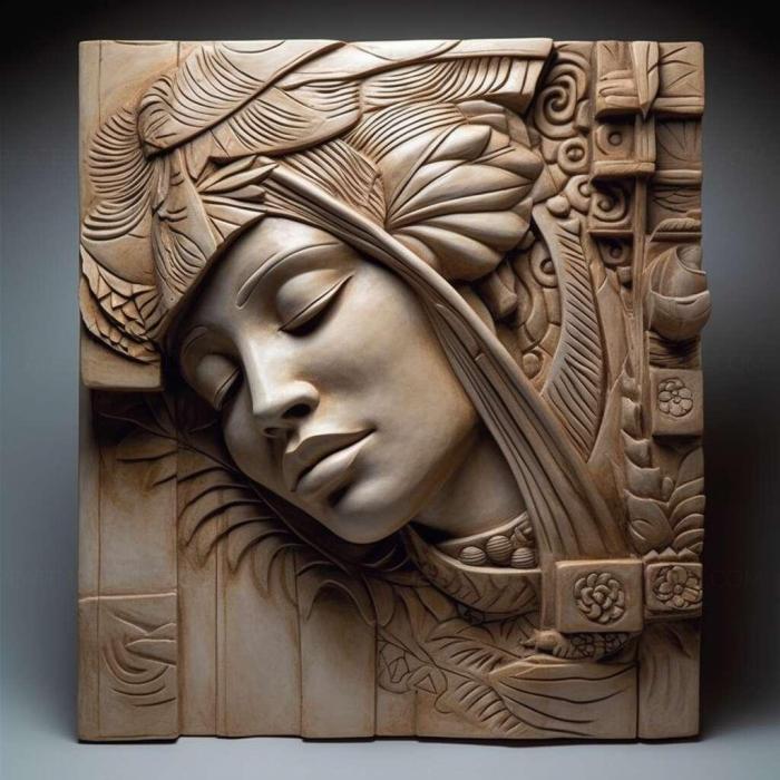 نموذج ثلاثي الأبعاد لآلة CNC 3D Art 